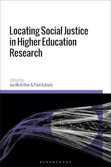 Locating Social Justice in Higher Education Research cover