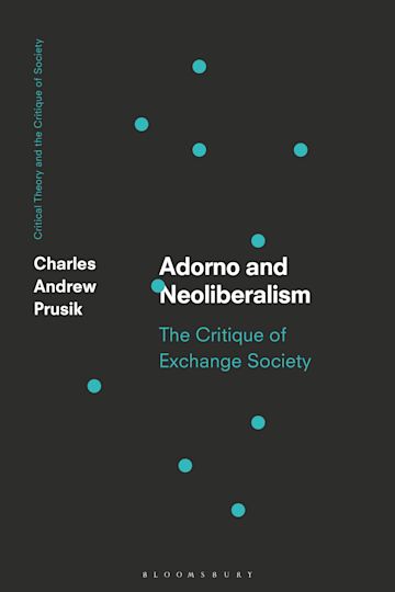 Adorno and Neoliberalism cover