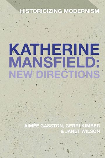 Katherine Mansfield: New Directions cover