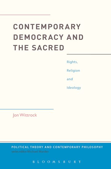 Contemporary Democracy and the Sacred cover