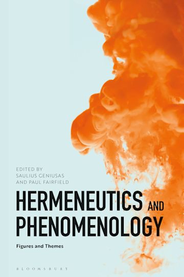 Hermeneutics and Phenomenology cover