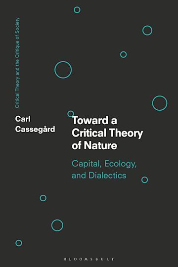 Toward a Critical Theory of Nature cover