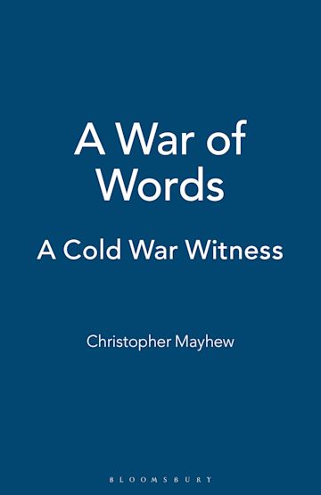 A War of Words cover