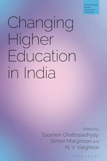 Changing Higher Education in India cover