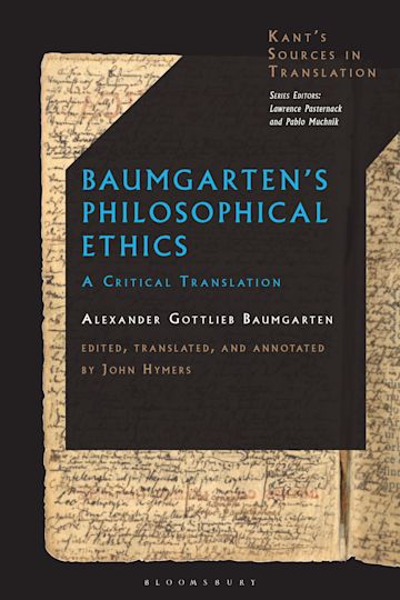 Baumgarten’s Philosophical Ethics cover