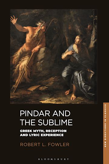 Pindar and the Sublime cover