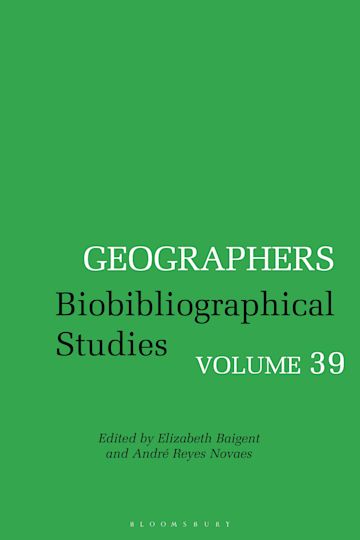 Geographers cover