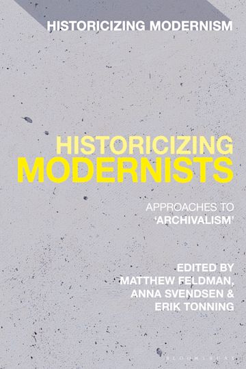 Historicizing Modernists cover