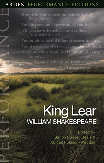 King Lear: Arden Performance Editions cover