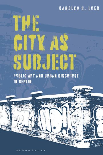 The City as Subject cover