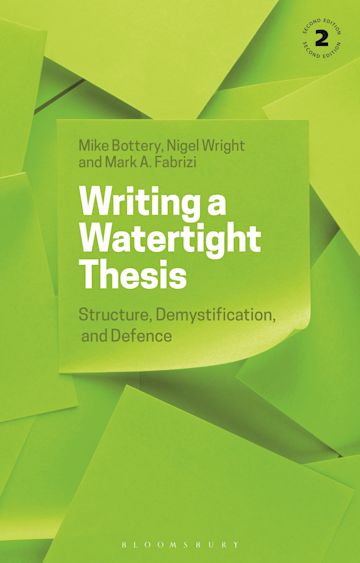 Writing a Watertight Thesis cover