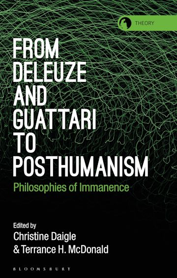 From Deleuze and Guattari to Posthumanism cover