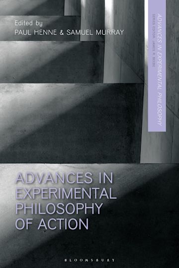 Advances in Experimental Philosophy of Action cover