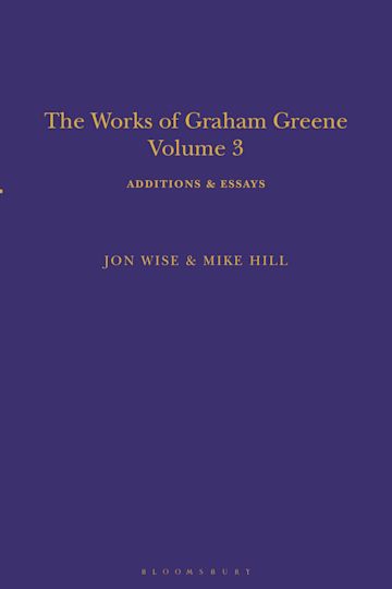 The Works of Graham Greene, Volume 3 cover