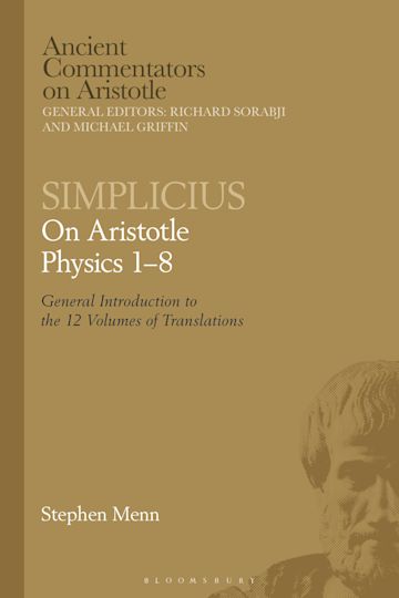 Simplicius: On Aristotle Physics 1–8 cover
