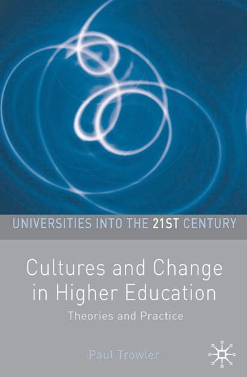 Cultures and Change in Higher Education cover