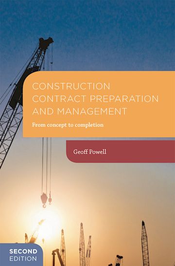 Construction Contract Preparation and Management cover