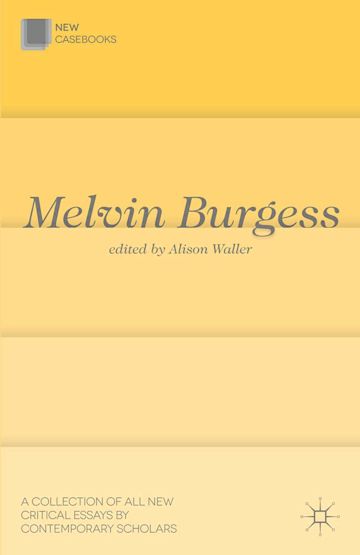 Melvin Burgess cover