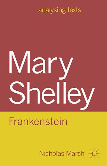 Mary Shelley: Frankenstein cover