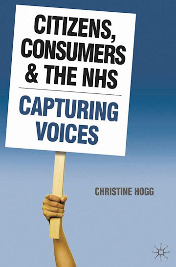 Citizens, Consumers and the NHS cover