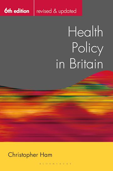 Health Policy in Britain cover