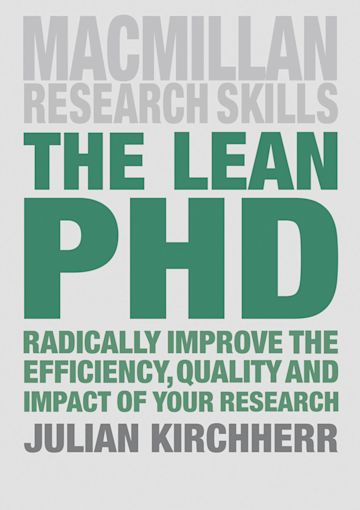 The Lean PhD cover
