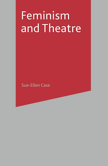 Feminism and Theatre cover