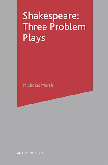 Shakespeare: Three Problem Plays cover