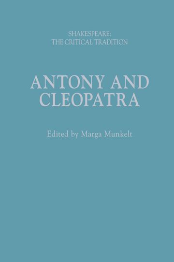 Antony and Cleopatra cover