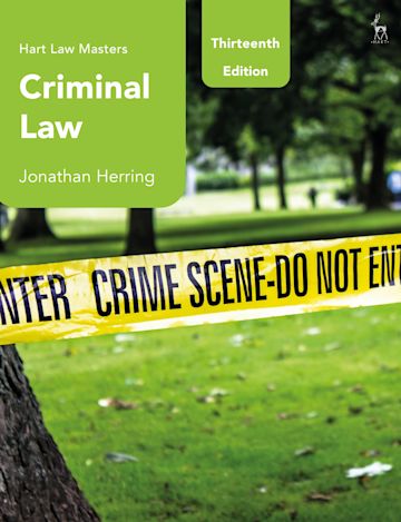 Criminal Law cover