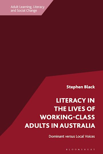 Literacy in the Lives of Working-Class Adults in Australia cover