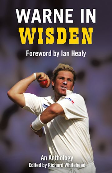 Warne in Wisden cover