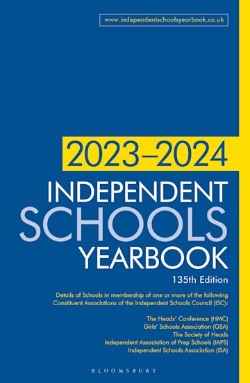 Independent Schools Yearbook 2023-2024 cover