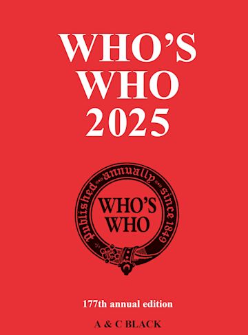 Who's Who 2025 cover