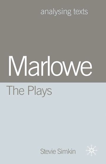 Marlowe: The Plays cover