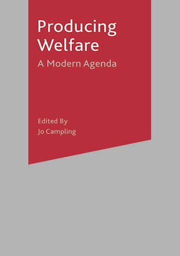 Producing Welfare cover