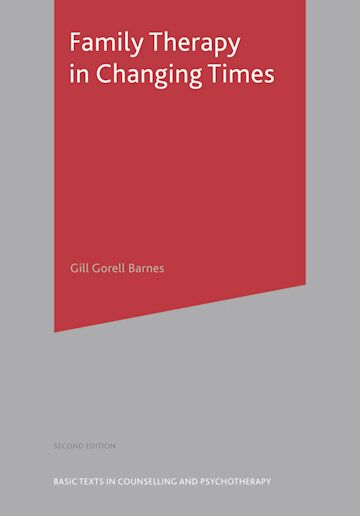 Family Therapy in Changing Times cover