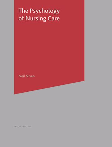 The Psychology of Nursing Care cover