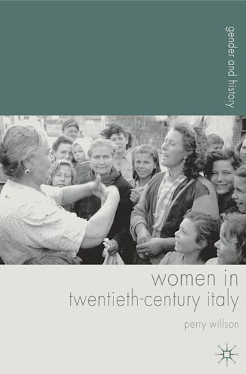 Women in Twentieth-Century Italy cover