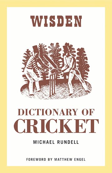 Wisden Dictionary of Cricket cover