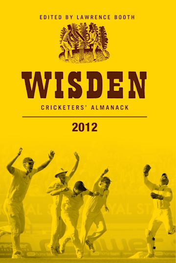 Wisden Cricketers' Almanack 2012 cover