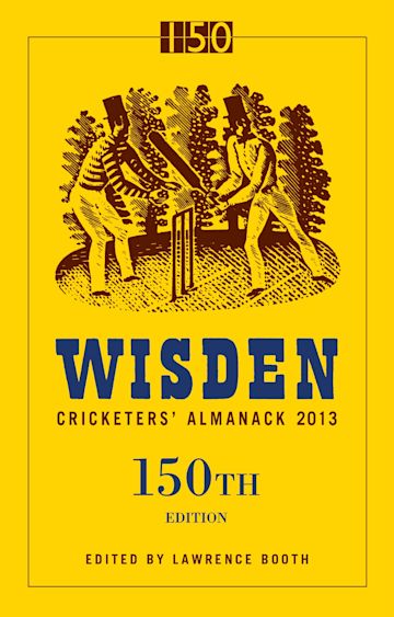 Wisden Cricketers' Almanack 2013 cover