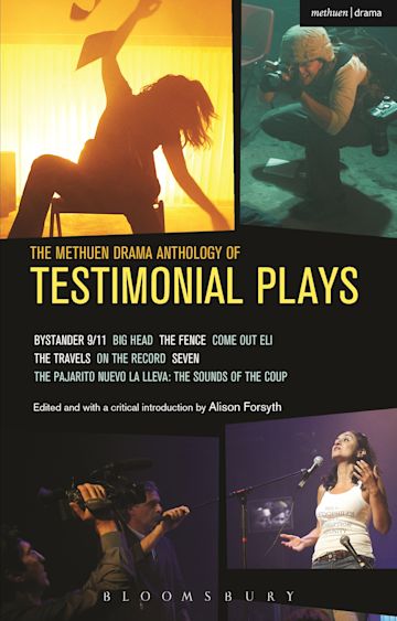 The Methuen Drama Anthology of Testimonial Plays cover