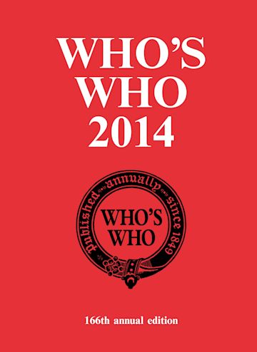 Who's Who 2014 cover