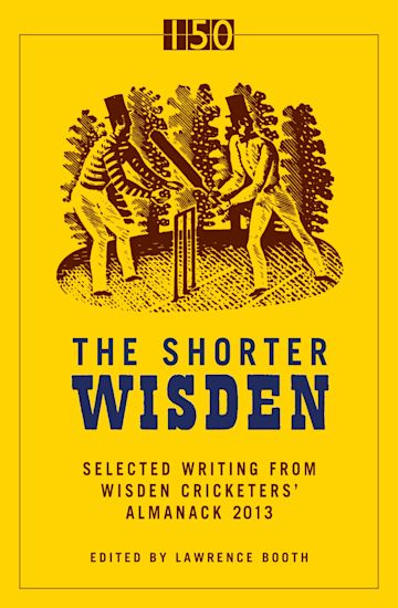 The Shorter Wisden 2013 cover