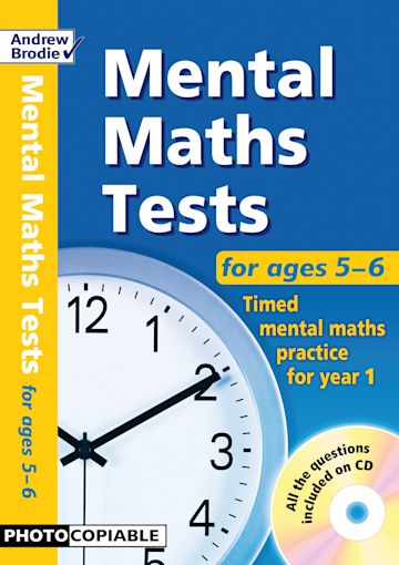 Mental Maths Tests for ages 5-6 cover