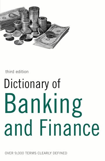 Dictionary of Banking and Finance cover