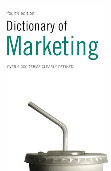 Dictionary of Marketing cover