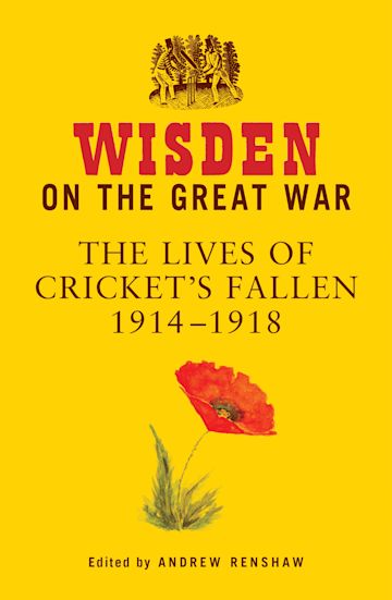 Wisden on the Great War cover