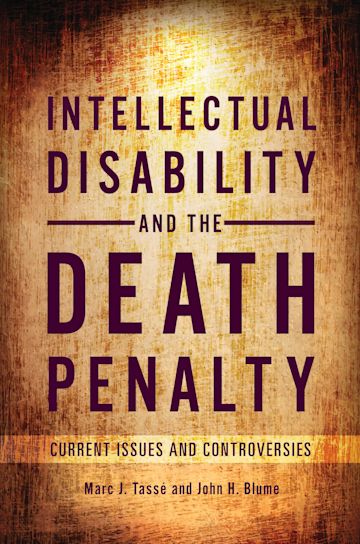 Intellectual Disability and the Death Penalty cover